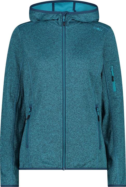 Immagine prodotto CMP Campagnolo Women's Jacket Fix Hood Knitted + Mesh (40)
