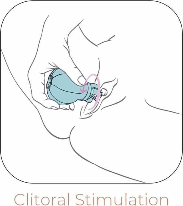 Productafbeelding Adrien Lastic Stimulator van de clitoris Caress blauw -