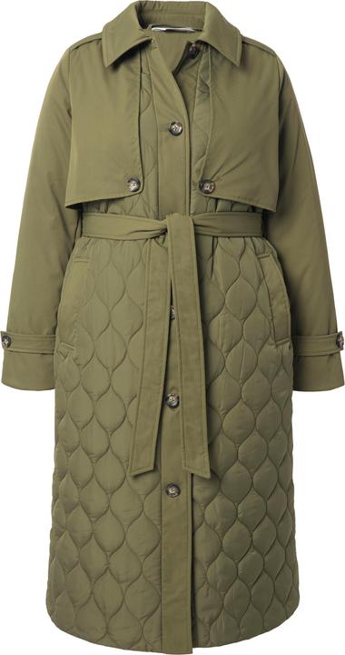 Produktbild Studio Untold Trenchcoat, A-Line, Mix mit Stepp, wattiert, Bindegürtel