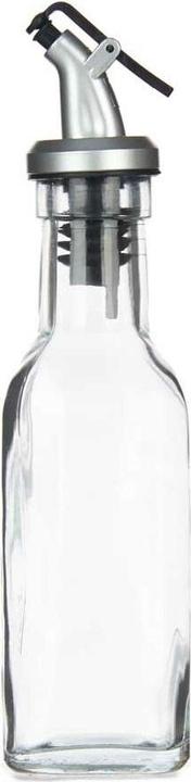 Actual product image Vivalto Ölfläschchen YHP-F0415A/DH12 Durchsichtig Glas Stahl 180 ml 5 x 20 x 5 cm (12 Stück) (180 ml)