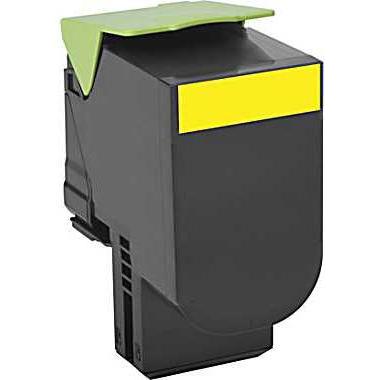 Lexmark, Toner, Toner Cartridge, Yellow (Y)