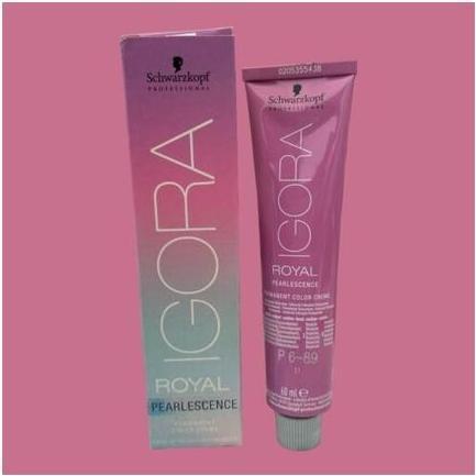 Actual product image Schwarzkopf Professional Igora Royal Pearlescence (P 6-89 Dark blonde Fuchsia)