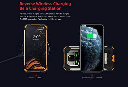 Produktbild Doogee S88 Pro (128 GB, Black, Orange, 6.30", Hybrid Dual SIM, 4G)