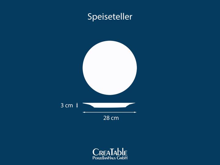 Produktbild CreaTable Yuki (4x, 28 cm)