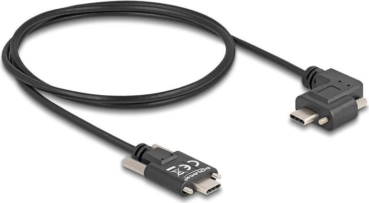Actual product image Delock USB 2.0 cable USB Type-C plug with screws to USB (1 m, USB 2.0, 60 W)