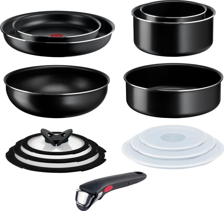 Image du produit Lagostina 13 pièces Ingenio Easy Battery (Casserole, Poêle à frire, Aluminium)