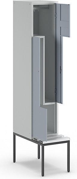 Actual product image Z wardrobe with bench (40 cm, 214 cm)