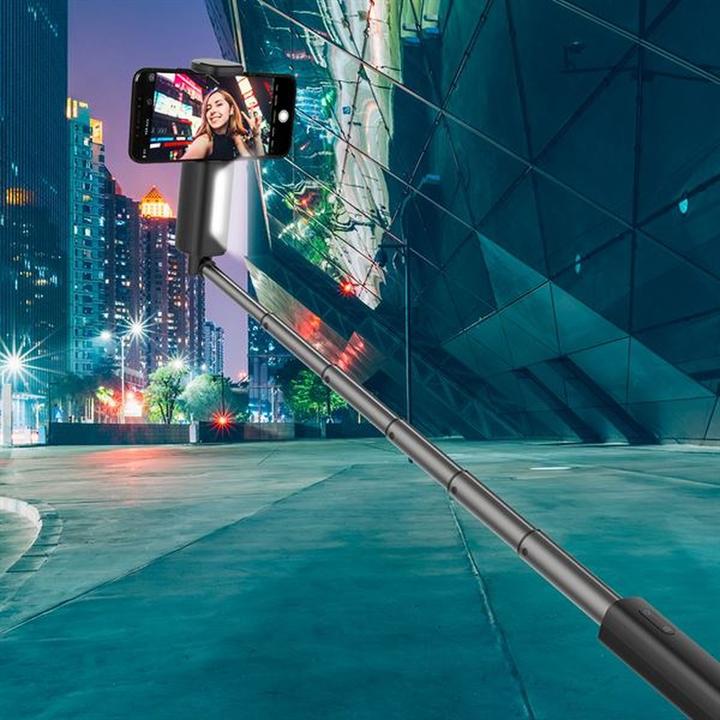 Productafbeelding Celly CLICKFLASHPODBK Smartphone selfie stick Zwart