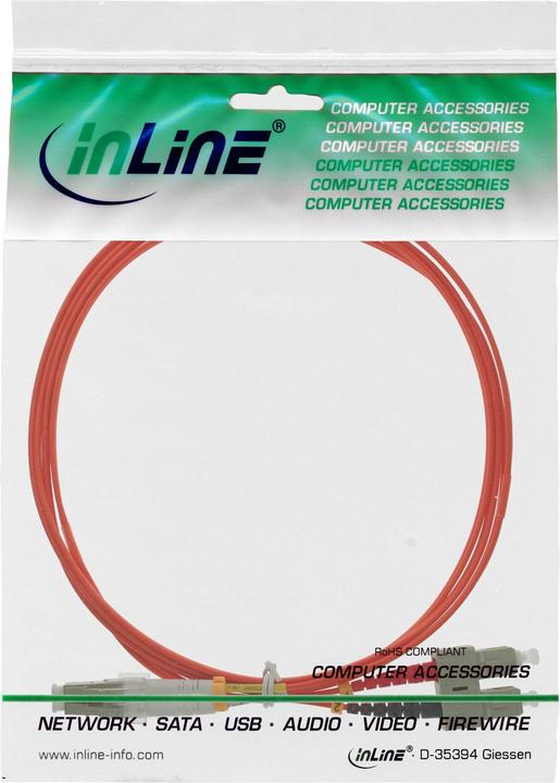Actual product image InLine LWL Duplex cable (CAT7, 25 m)