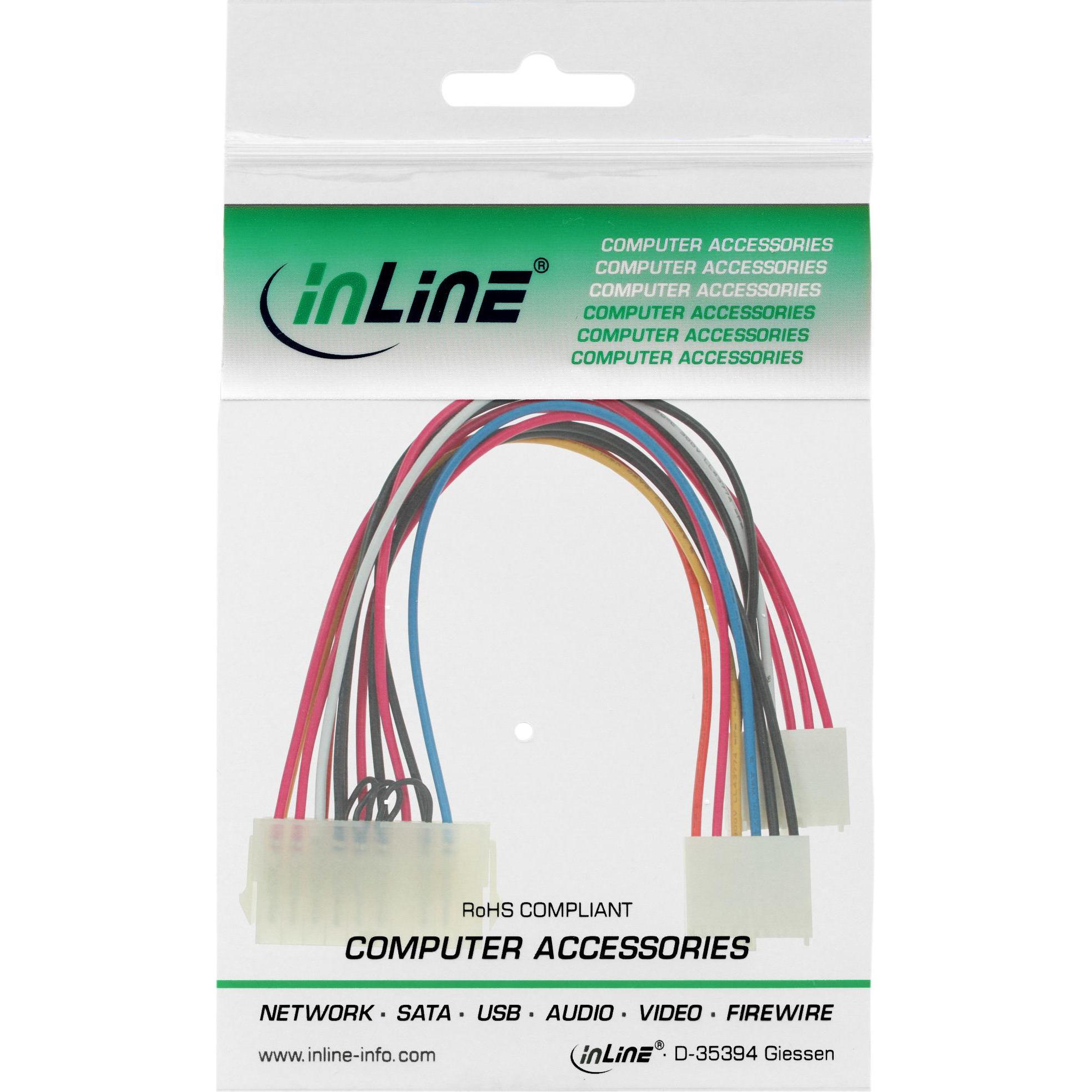 Thumbnail - InLine Stromadapter intern, Interne Kabel (PC)