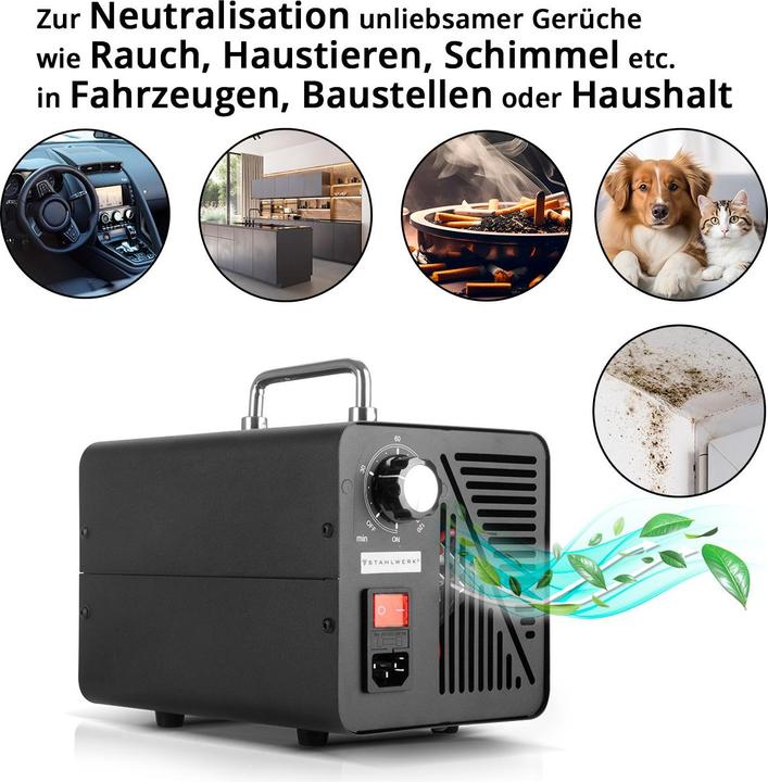 Image du produit Stahlwerk Générateur d'ozone OG-40 ST (200 m²)