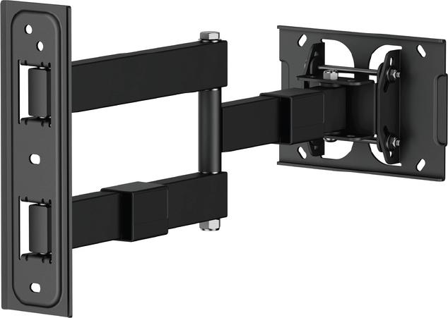 Visaro WMA75 Full Motion TV Wall Mount for 43"-75" TVs, Black (Wand, 3.75 kg, 43" - 75")