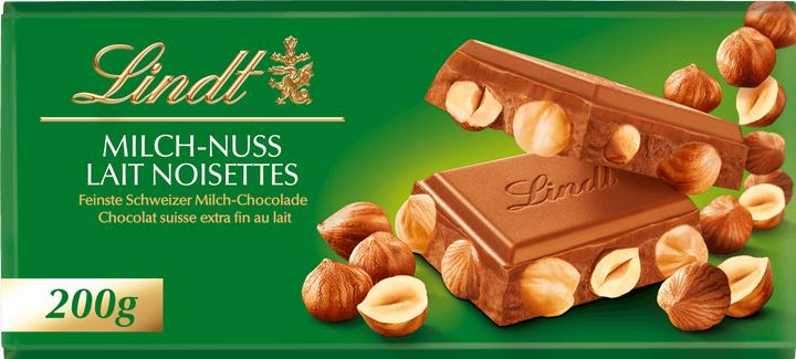 Actual product image Lindt Milk nut (200 g)