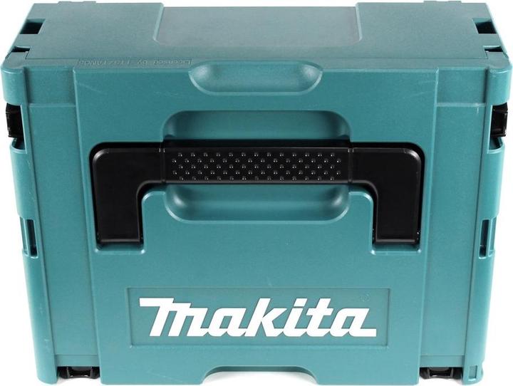 Actual product image Makita DPT 353 RM1J 18 V Li-Ion battery pin tacker in Makpac + 1 x 4.0 Ah battery + charger