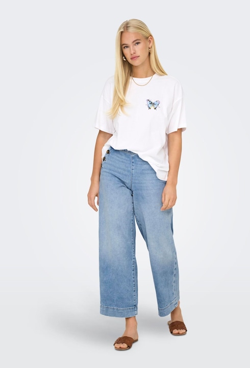 Immagine prodotto Only ONLMADISON Hohe Taille Weiter Beinschnitt Jeans Jeans mit weitem Bein (W32/L30)