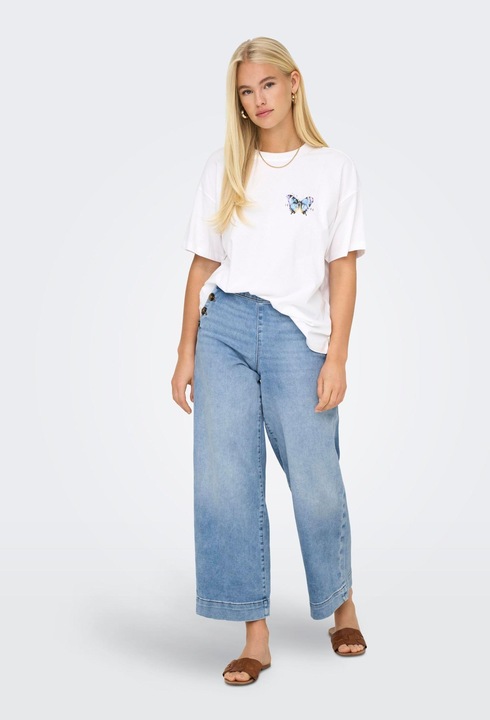 Immagine prodotto Only ONLMADISON Hohe Taille Weiter Beinschnitt Jeans Jeans mit weitem Bein (30)