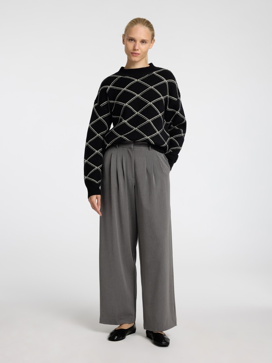 Produktbild Selected Femme Print Pullover mit hohem Kragen (XL)