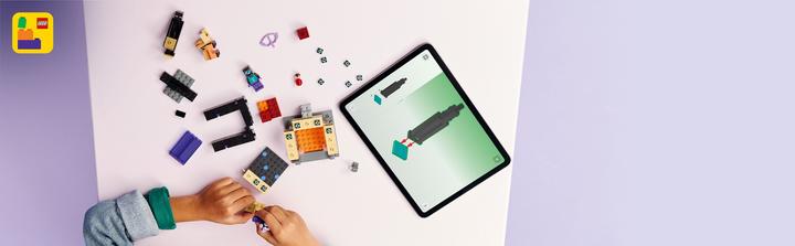 Immagine prodotto LEGO 21584 Reise durch Nether und Endportal (21584, LEGO Minecraft)