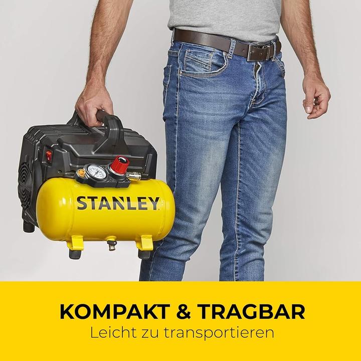 Immagine prodotto Stanley DST100/8/6 Super Silenzioso (6 l, 8 bar)