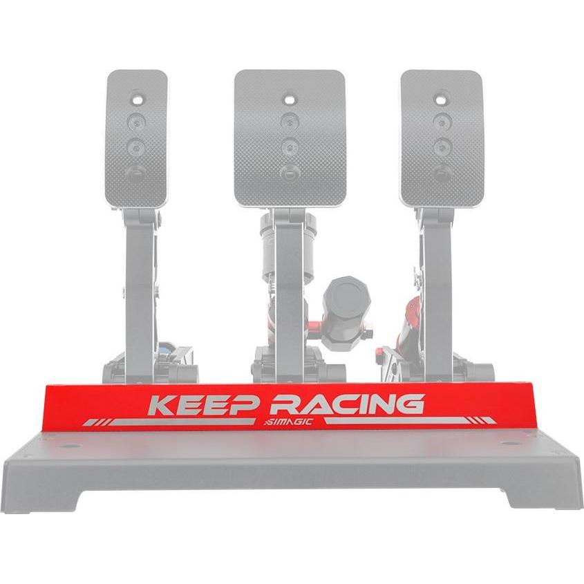 Simagic P1000 Pedal Heel Stop, Accessori per controller gaming, Rosso