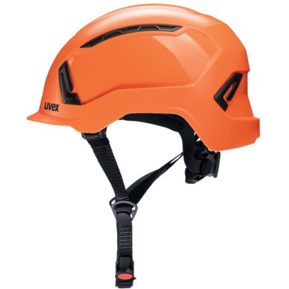 Uvex Safety, Kopfschutz, Schutzhelm pronamic alpine 9735230 orange mit Lüftungen (51 - 63 cm)