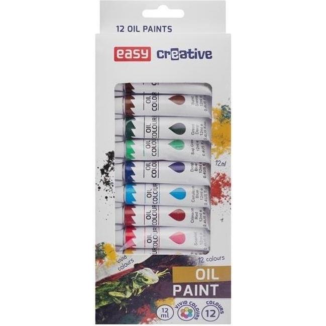 Easy Ölfarben in 12 Farben (277071)