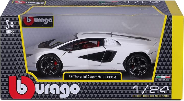 Productafbeelding Bburago Lamborghini Countach LPI 800-4 1/24 wit