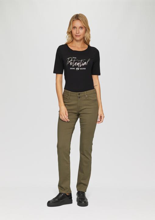 Produktbild S.Oliver T-Shirt T-Shirt mit Frontprint im Slim Fit (36)
