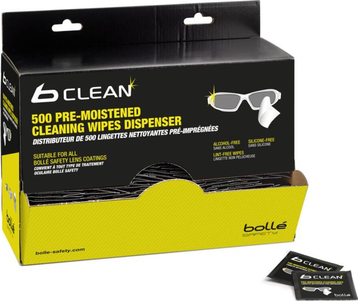Immagine prodotto Bollé Dispenser B500 con 500 salviette per la pulizia degli occhiali