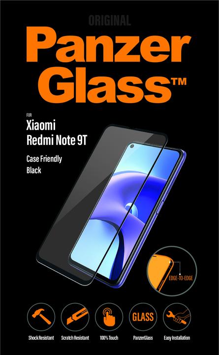 Actual product image PanzerGlass 8038 Xiaomi cell phone screen protector film (1 pcs., Xiaomi Redmi Note 9T)