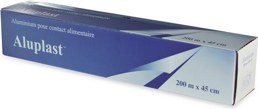 Webstar Aluminiumfolie Cutterbox 45cm x 200m, 11my