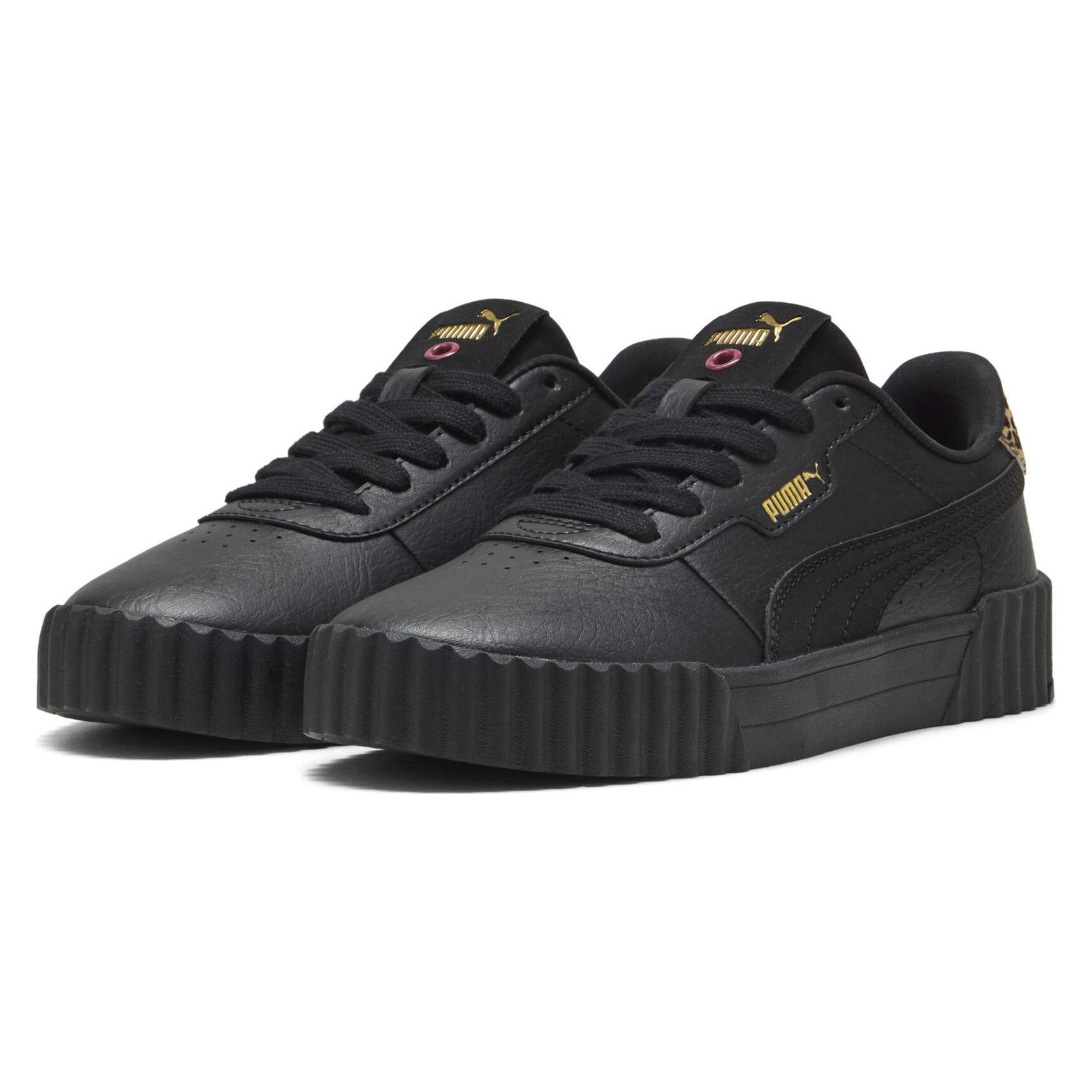 Puma, Vrouwen, Sneakers, Carina 3.0 Dierenvlaai, Zwart, (36)