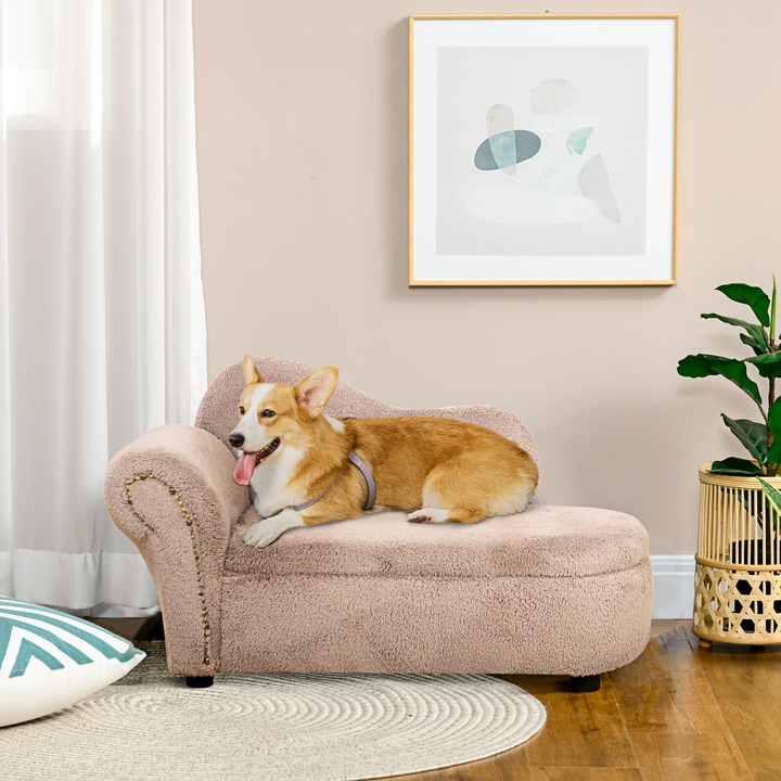 Produktbild PawHut Hundesofa mit erhöhtem Design (Katze, Hund)