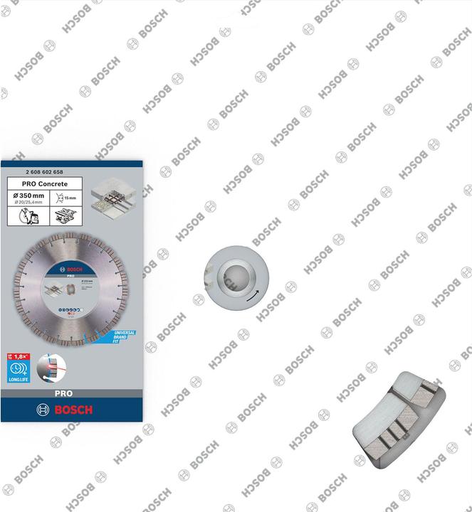 Produktbild Bosch Professional Zubehör PRO Concrete Diamanttrennscheibe, 350 x 20/25,4 mm