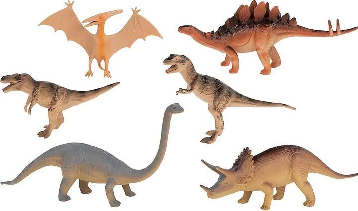 Image du produit Idena Set de figurines de jeu Dinosaure 15cm 6 pièces