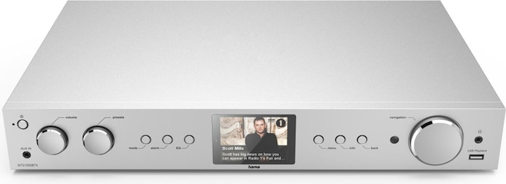 Actual product image Hama DIT2105SBTX (DAB+, DAB, FM, Bluetooth, Wi-Fi, Radio Frequency (RF))