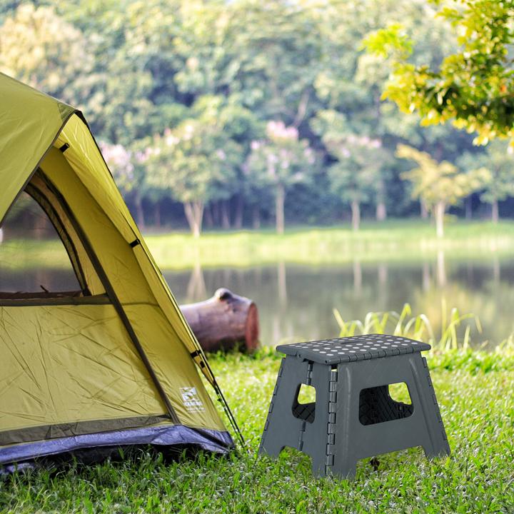 Actual product image Relaxdays Folding Stool L