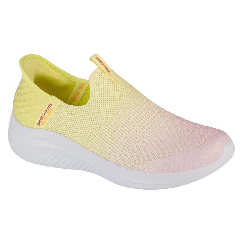 Skechers, Halbschuhe, Slipper Ultra Flex 3.0 - Beauty Blend, Gelb, (36)