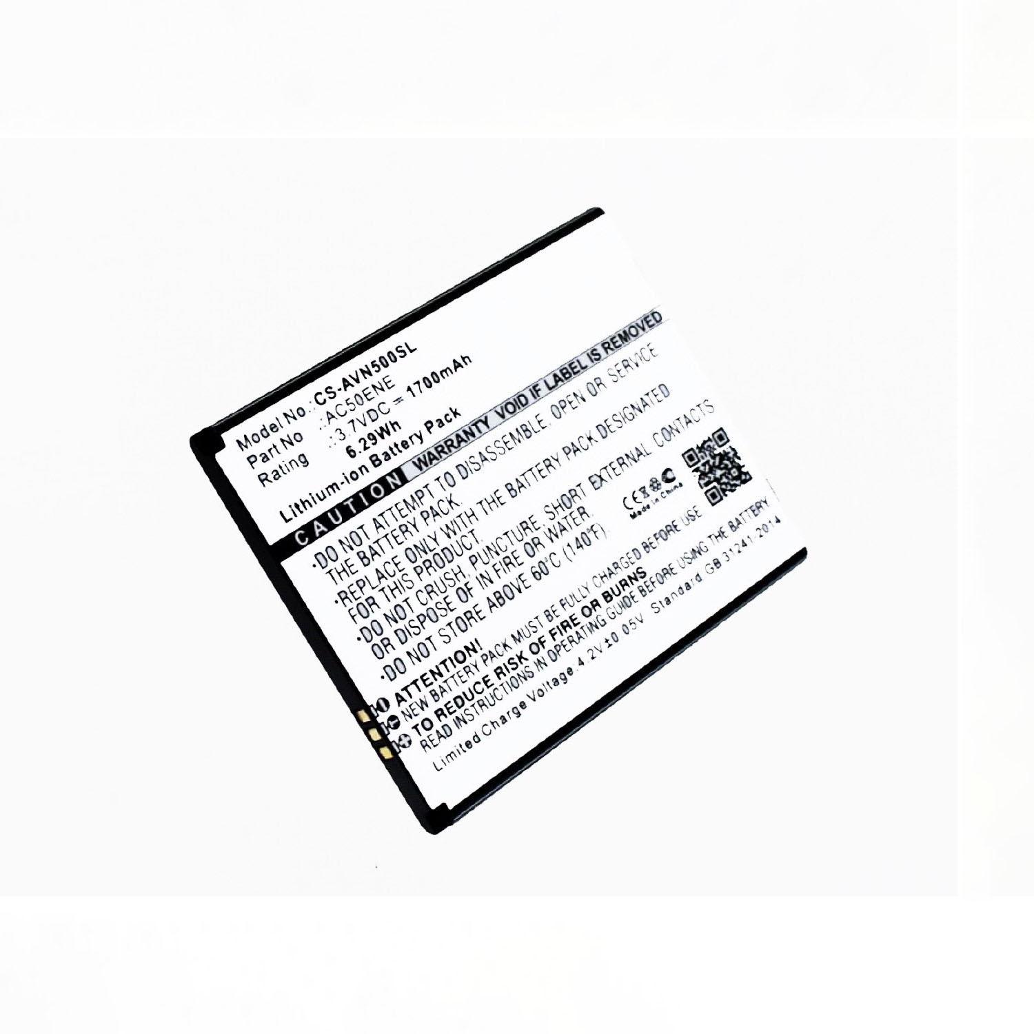AGI Akku kompatibel mit Archos 50E Neon - Akku - 1.700 mAh, Smartphone Akku