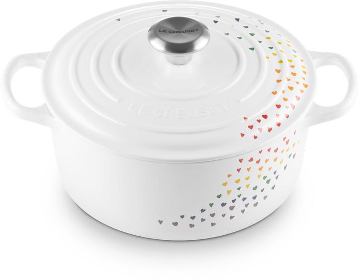 Immagine prodotto Le Creuset Tostapane rotondo Signature, 24 cm, Loving (24 cm, Pirofila + casseruola, Ghisa, Smalto)