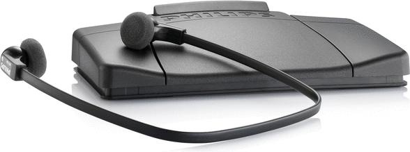 Actual product image Philips Transcription Set 7277 Professional dictation machine