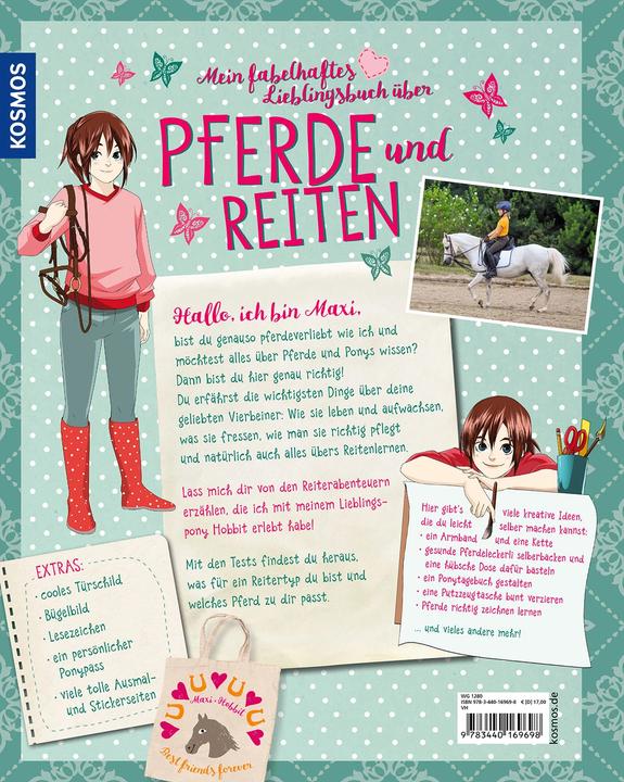 Immagine prodotto Kosmos Mein fabelhaftes Lieblingsbuch über Pferde und Reiten (Tedesco, Anne Sheller, 2020)