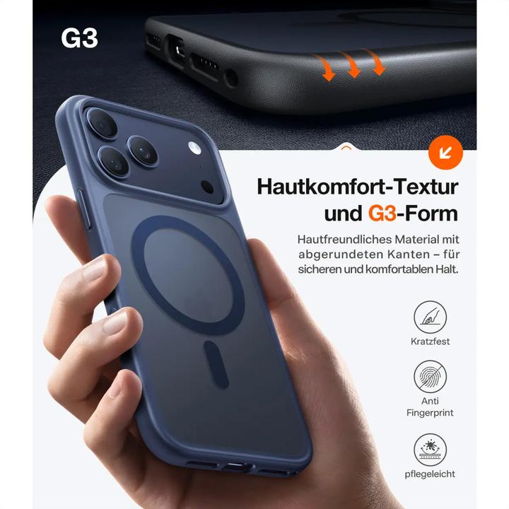 Actual product image Torras Guardian-Magnetic Series (Apple iPhone 17 Pro)