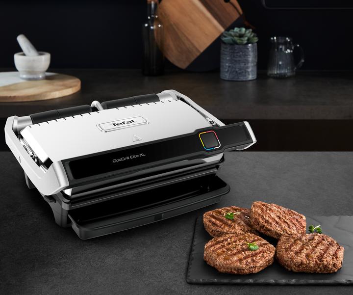 Produktbild Tefal OptiGrill+ Kontaktgrill (GC7178), Schwarz
