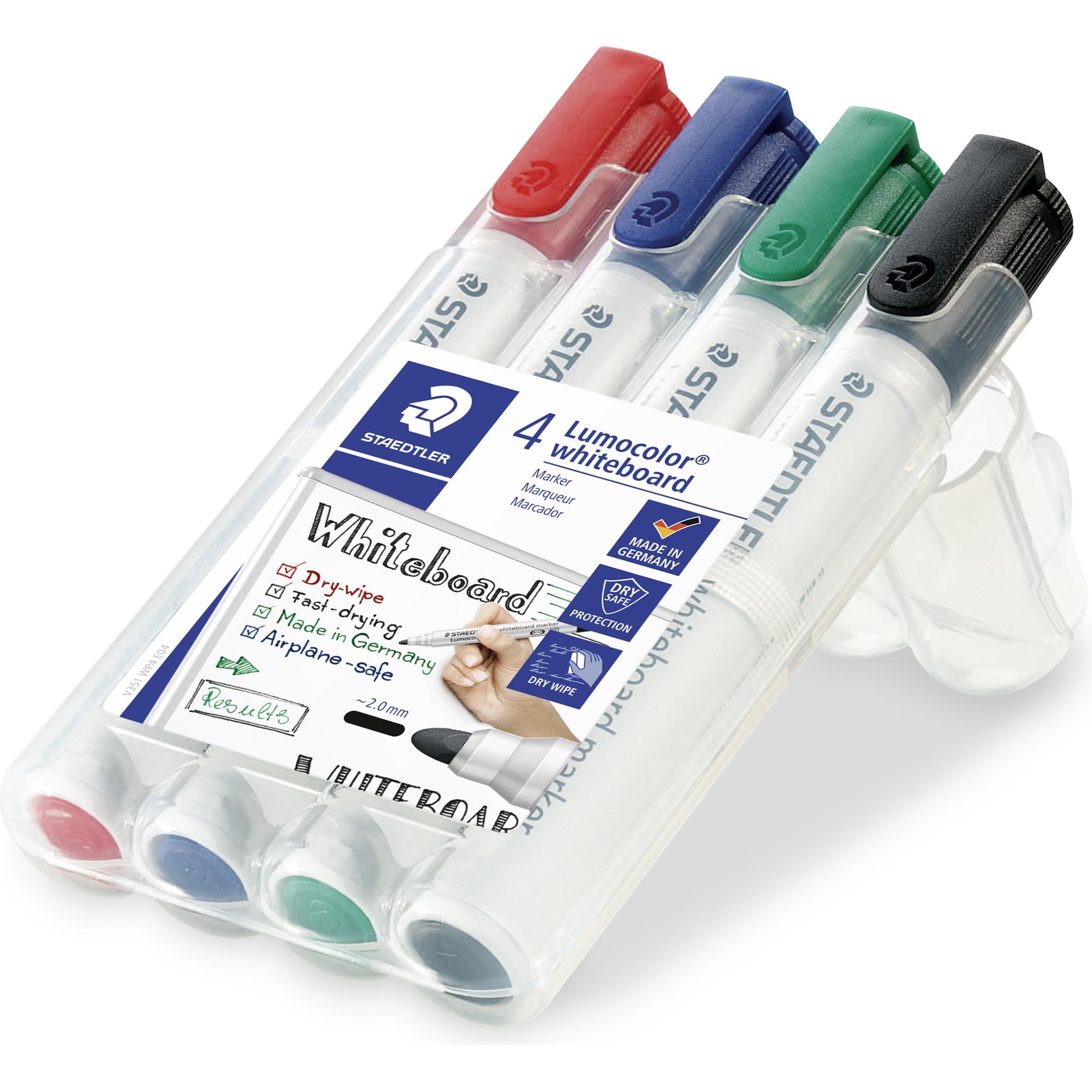 Staedtler, Marker, Lumocolor (Mehrfarbig, 2 mm, 4 x)