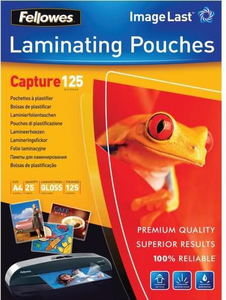 Image du produit Fellowes Capture 125 (A4, 25 pcs, 125 µm)
