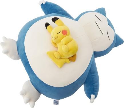 Actual product image Pokémon Pokemon Sleep Good Night Snorlax And Pikachu (28 cm)