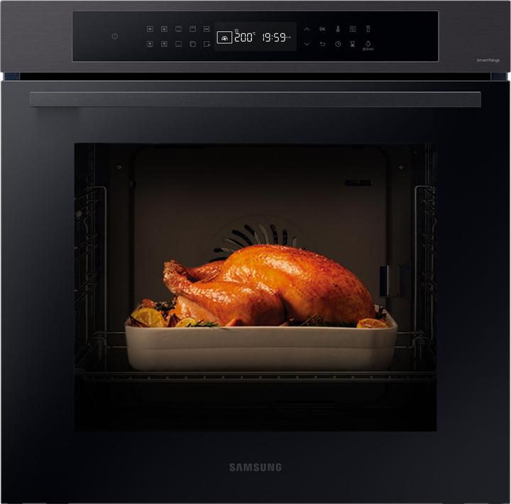 Actual product image Samsung NV7B4040VBB Built-in Multifunction Oven 4 Series 76 L A+ Black Inox
