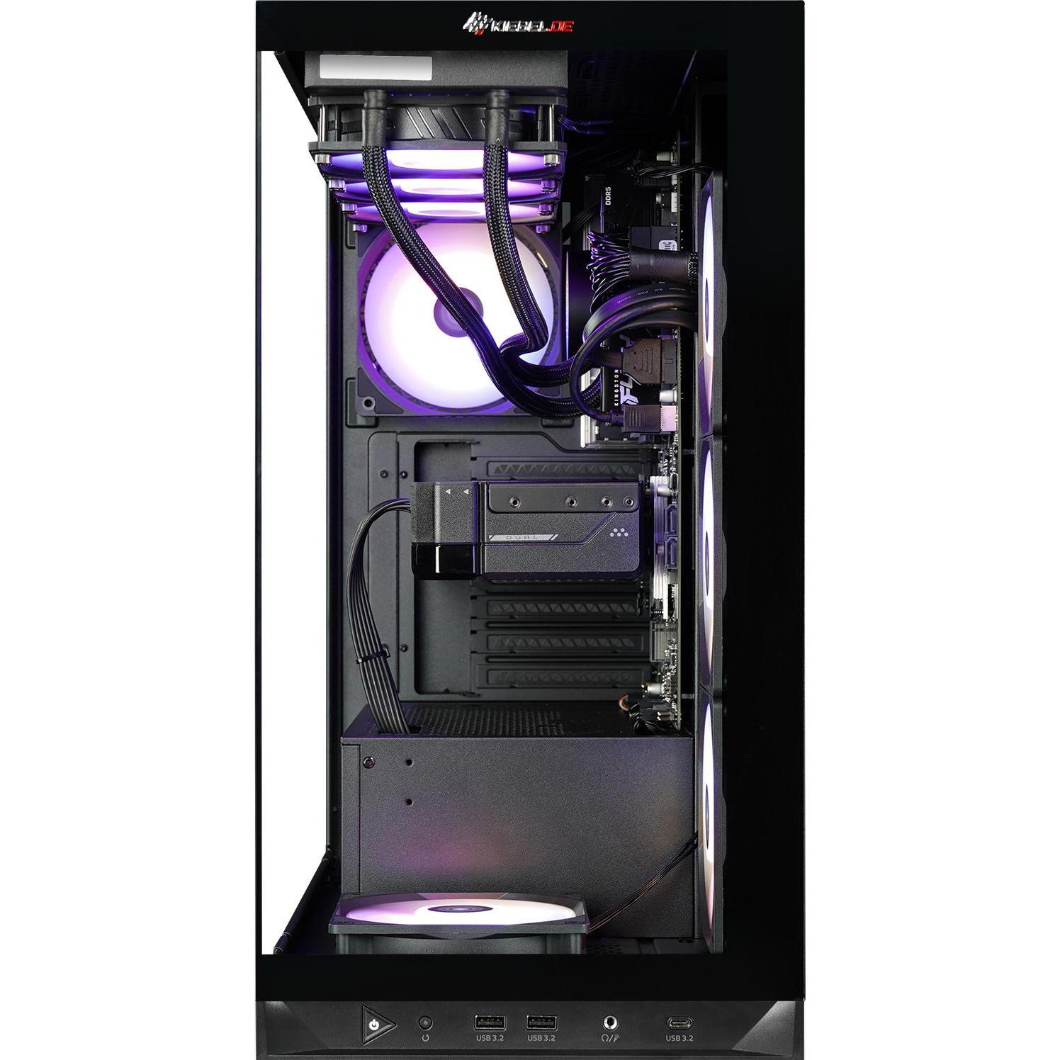 Thumbnail - Kiebel Invader 12 (ATX), PC Gehäuse, Schwarz