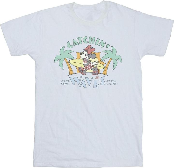 Immagine prodotto Disney Minnie Mouse Catchin Waves Maglietta Uomo (M)